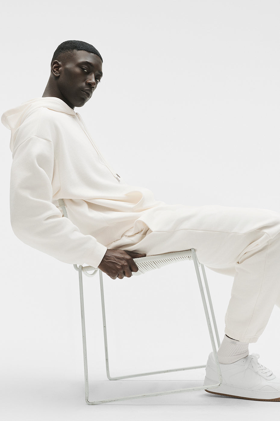 Quarter Crew Street Sock - Ivory