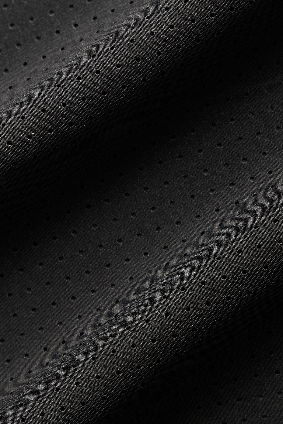 Mesh Cropped Mirage Tee - Black