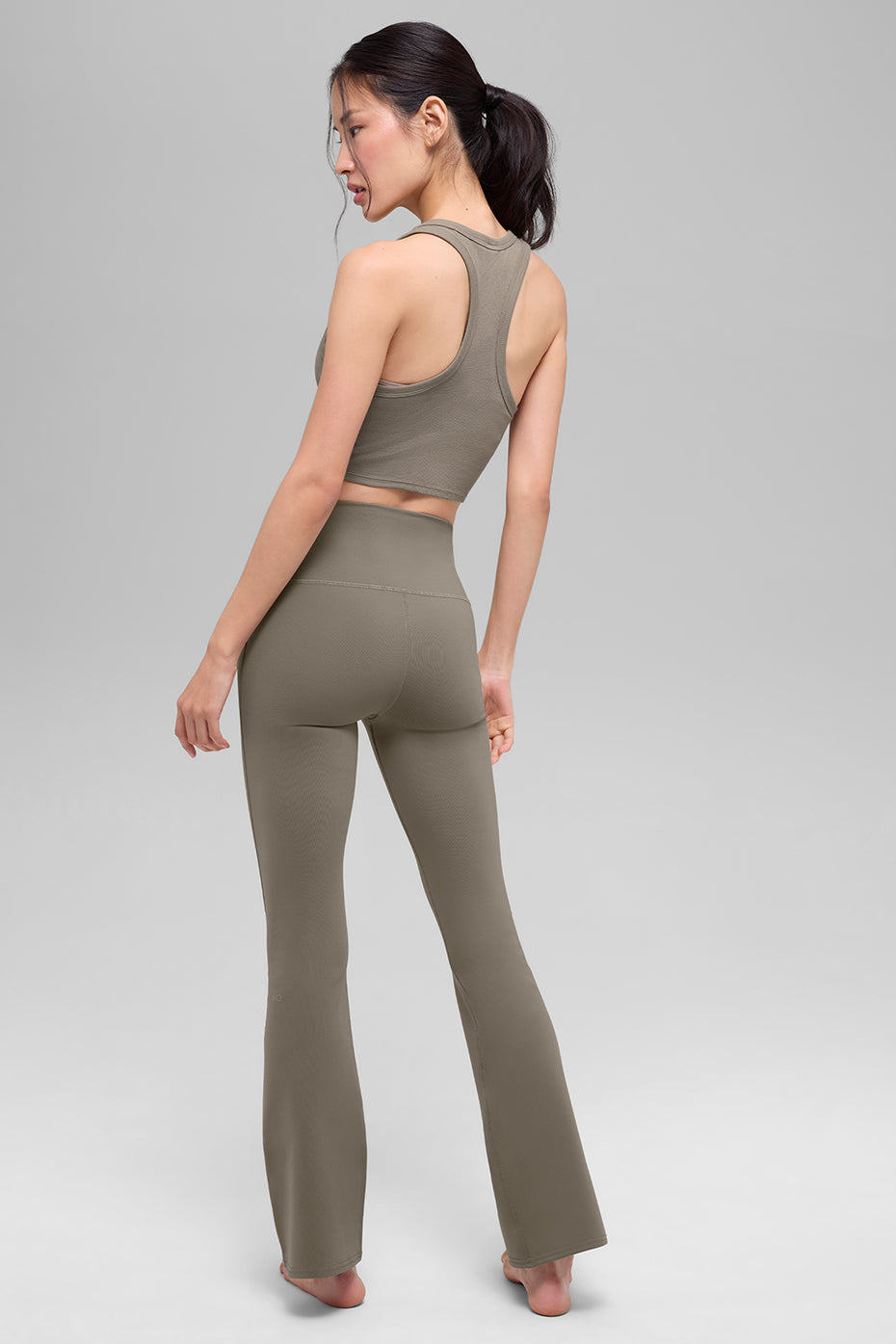 Airbrush High-Waist 7/8 Bootcut Legging - Light Cocoa