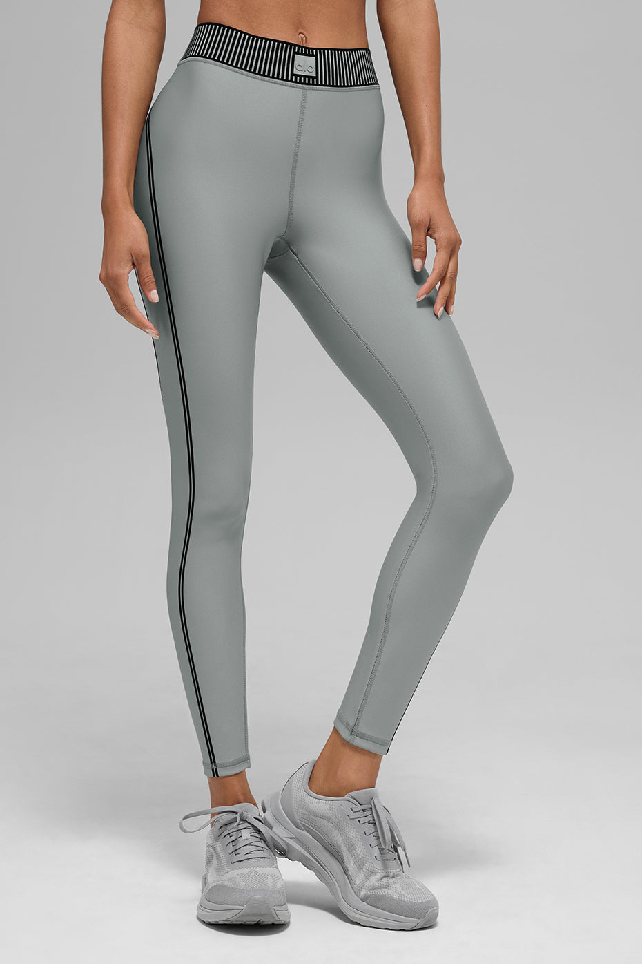 Airlift High-Waist 7/8 Line Up Legging - Lunar Grey