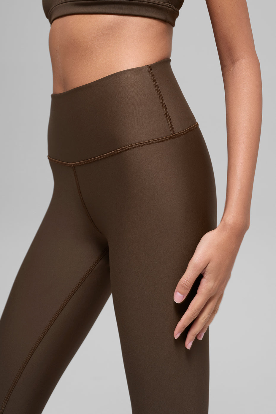 Airlift Winter Warm High-Waist Legging - Espresso