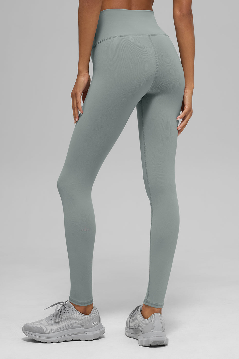 High-Waist Airbrush Legging - Lunar Grey