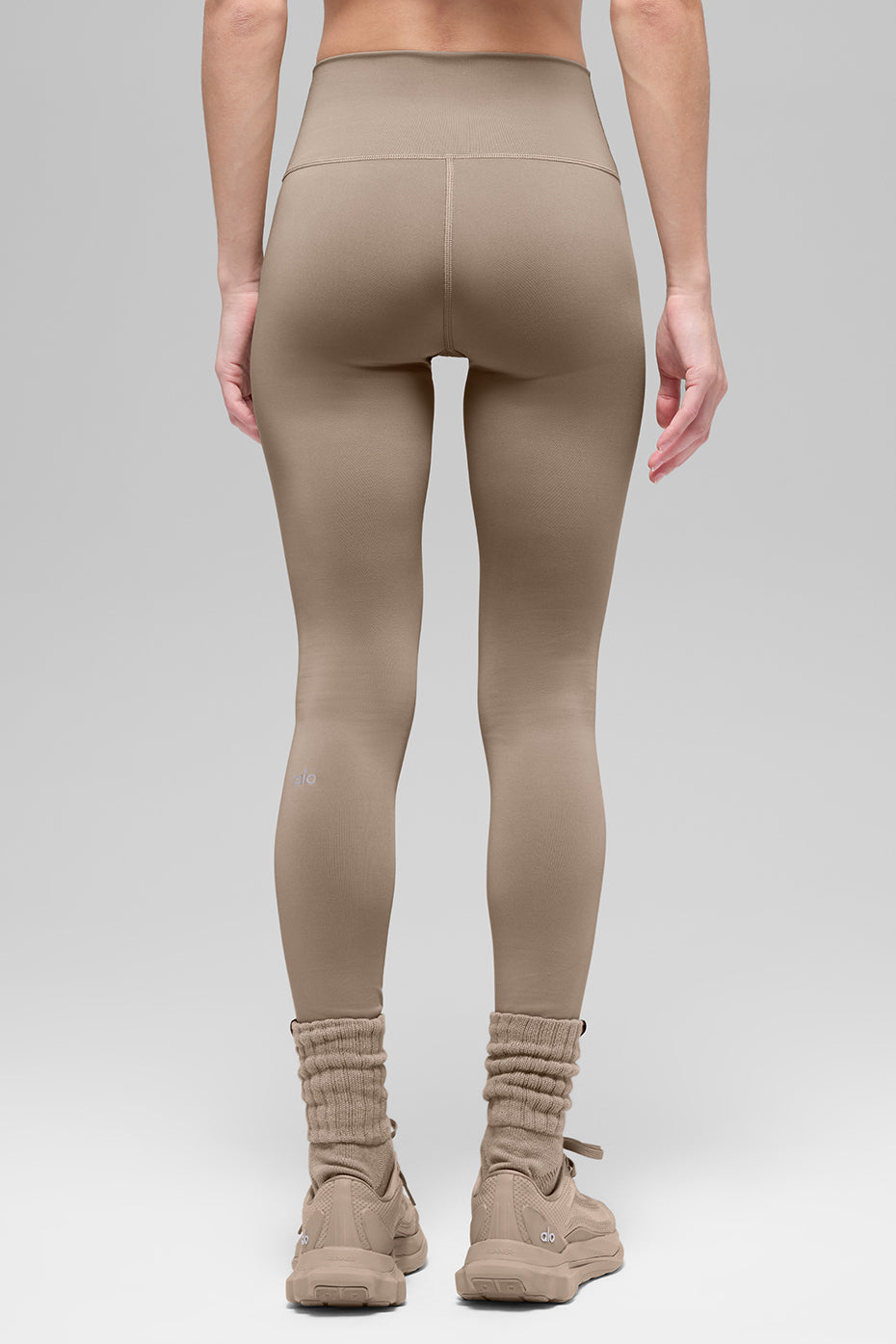 High-Waist Airlift Legging - Gravel