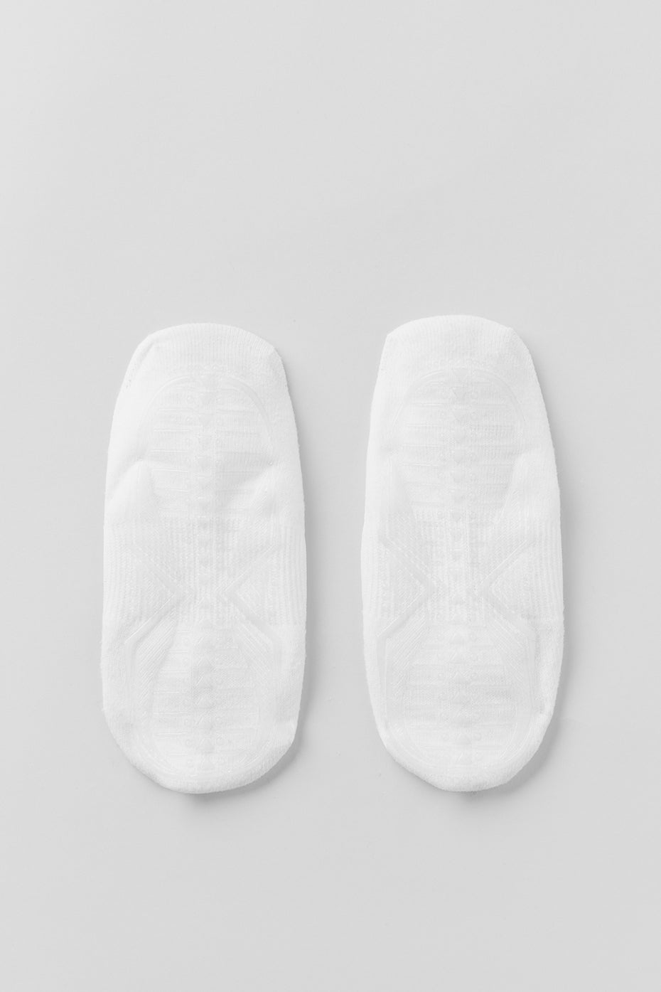 Womens Pivot Barre Sock - White