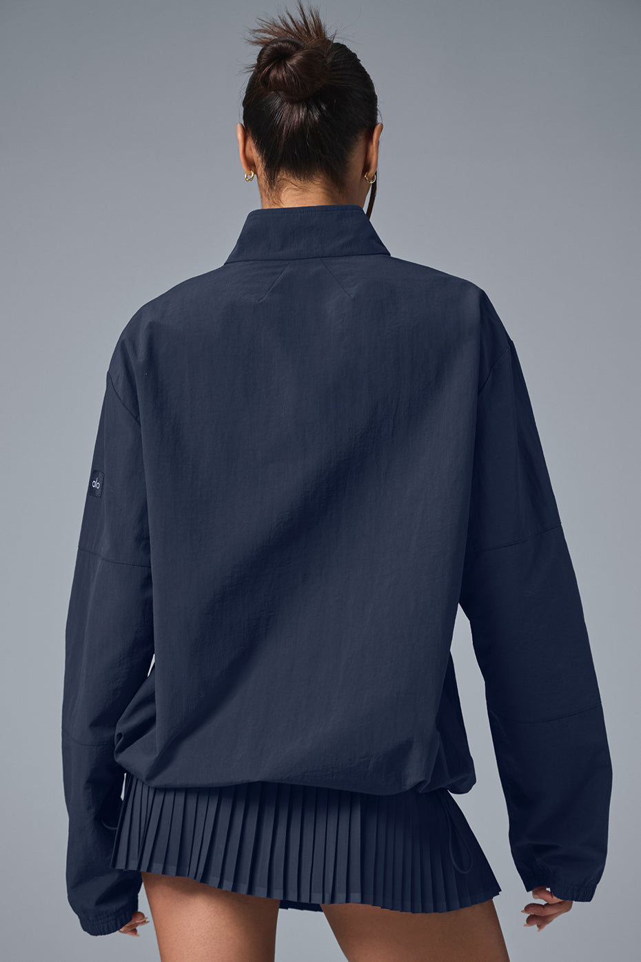 Light Weight Takeaway Track Pullover - Navy
