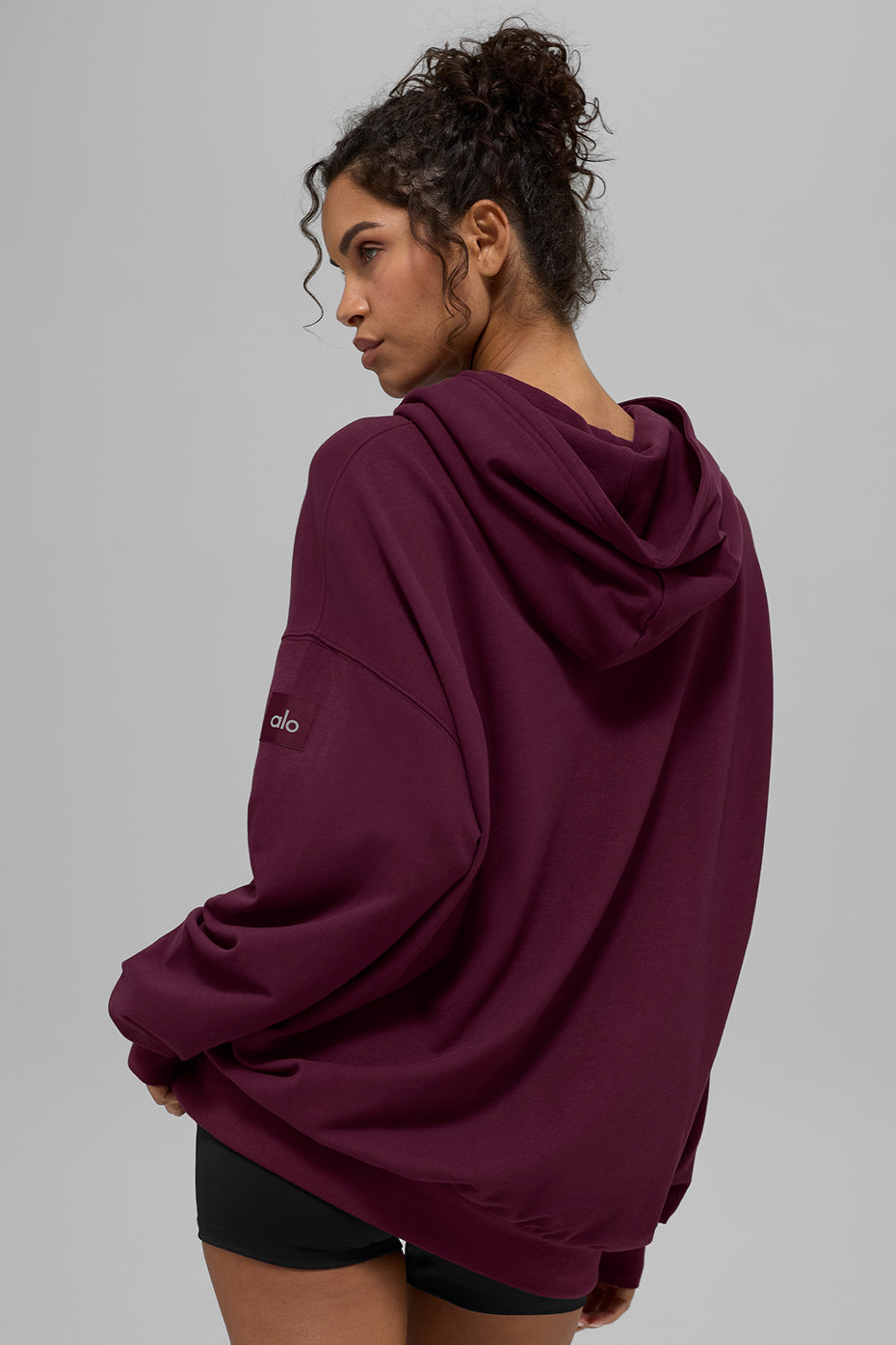 Double Take Hoodie - Burgundy