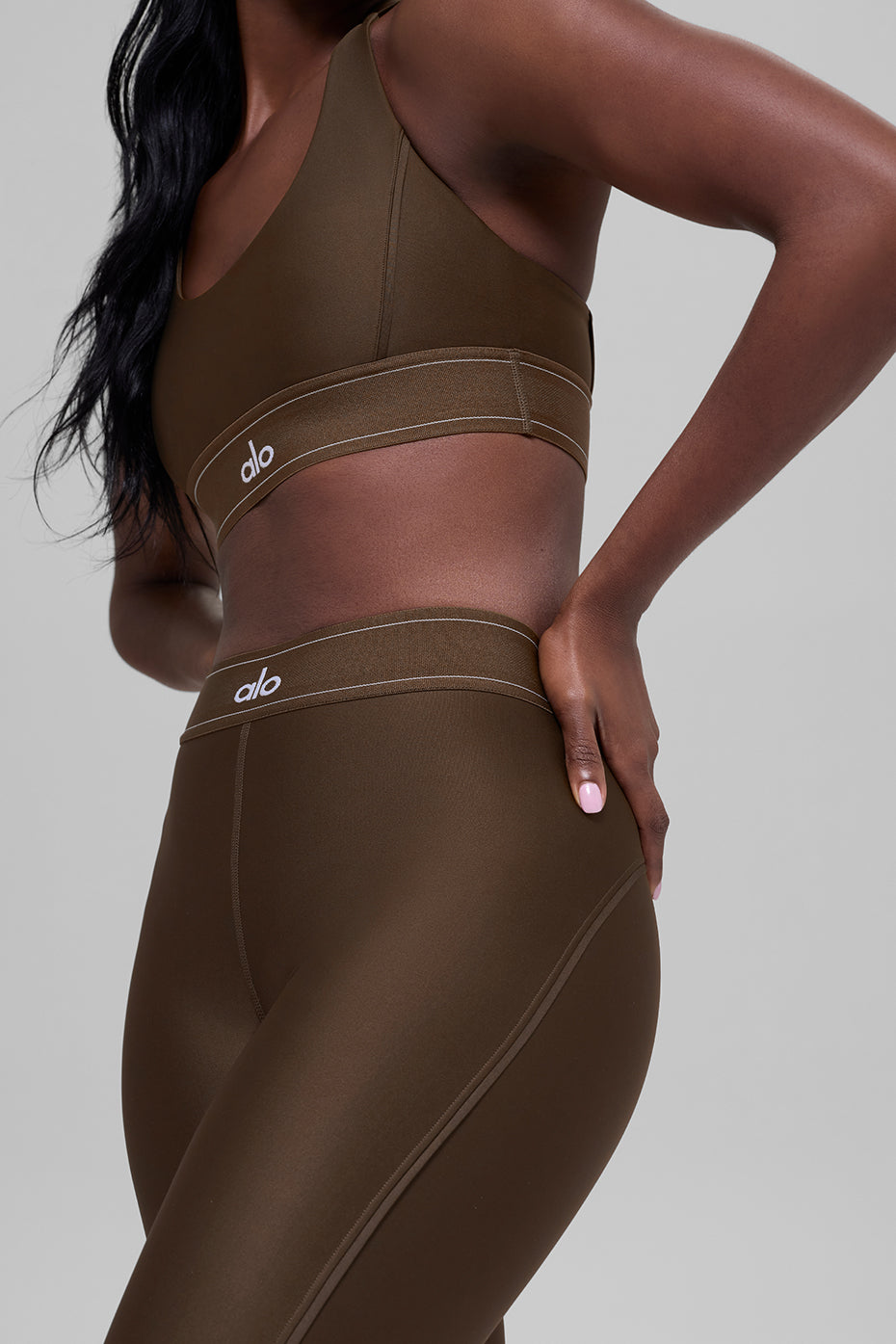 Airlift High-Waist Suit Up Legging - Espresso