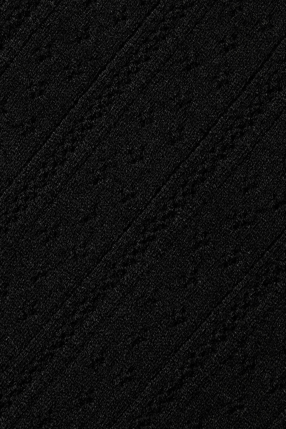 Pointelle Sweater High-Waist Be Mine Legging - Black