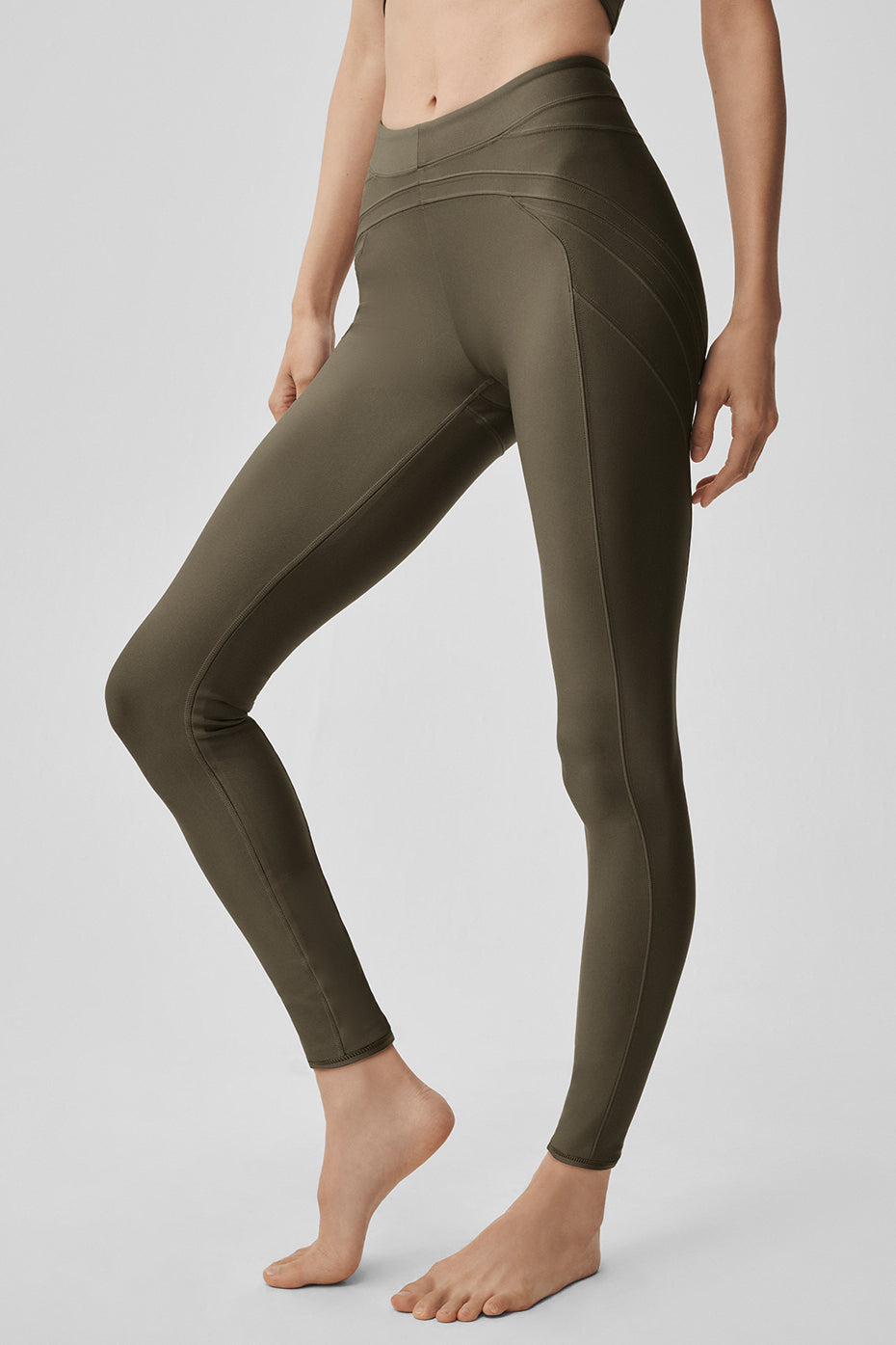 Airlift High-Waist Evolve Legging - Olive Tree