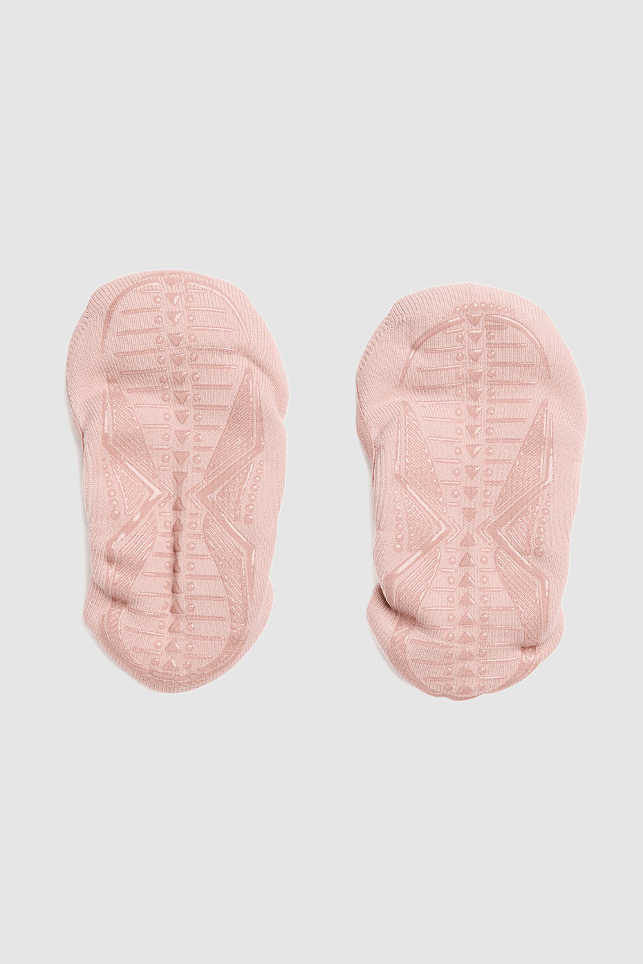 Womens Pivot Barre Sock - Pale Mauve