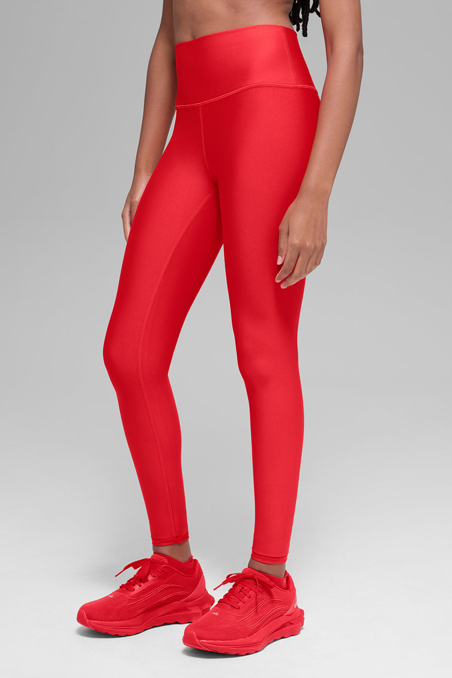 Airlift Winter Warm High-Waist Legging - Bright Red