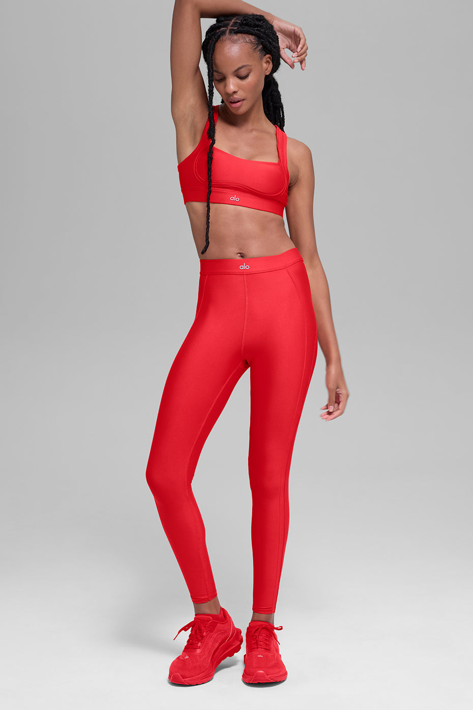 Airlift High-Waist Ignite 7/8 Legging - Bright Red